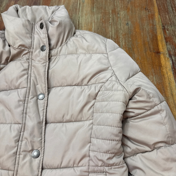 Abercrombie & Fitch Beige Puffer Jacket XS Womens - Picture 5 of 15